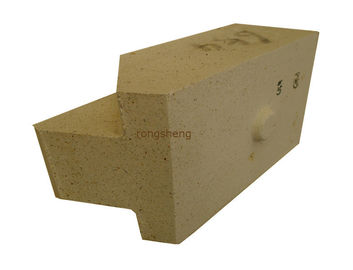 Cegły ogniotrwałe suche, prasowane wysoko-tlenkowe, odporne na ciepło cegły do ​​pieca cementowego