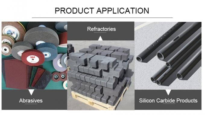 Refractory Sic Powder 99% czystość Karborundum Grit Silikon Karbid Powór ścierający 2