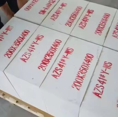 Ceny fabryczne Wlewane Zirkonia Corundum Cegła Azs Cegły ogniotrwałe Do Pieca Szklane