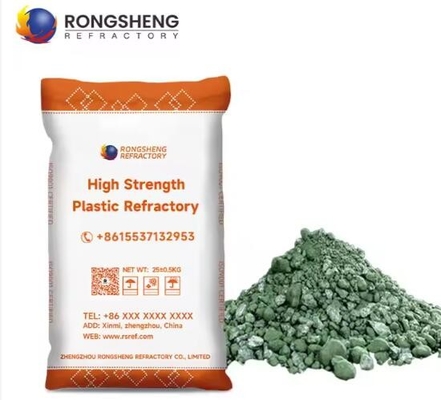 Wysoki poziom aluminy ceramicznych plastikowych ogniotrwałych zaprawy granitowej cyrkon chromowy korundum odporny na zużycie plastikowe ogniotrwałe zaprawy do gorących wysokiego pieców