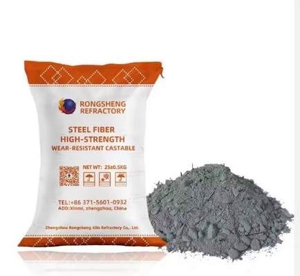 Wyroby o wysokiej zawartości aluminium, włókna stalowe, materiały ogniotrwałe