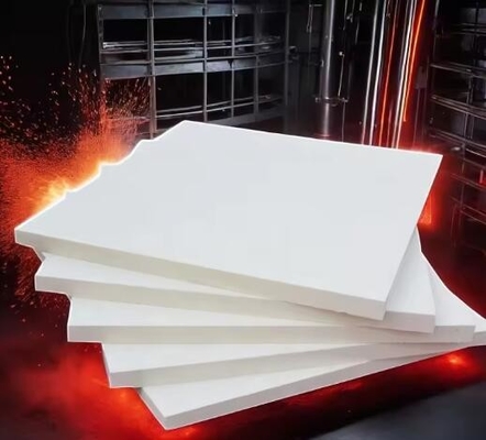 Niestandardowe płyty ogniotrwałe 1430C płyty aluminiowe z włókien silikatowych płyty ceramiczne