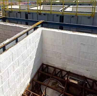 Moduły włókien ceramicznych Wylęgarnia cieplna Moduł koca z ceramicznych włókien składanych