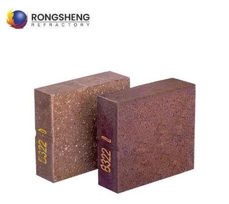 Wysokiej wytrzymałości magnez Ferro Spinel Ognista cegła Magnezja-hercynit Refractory Spinel Cegła dla przemysłu cementowego