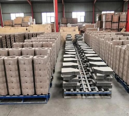 Wysokiej wytrzymałości magnez Ferro Spinel Ognista cegła Magnezja-hercynit Refractory Spinel Cegła dla przemysłu cementowego