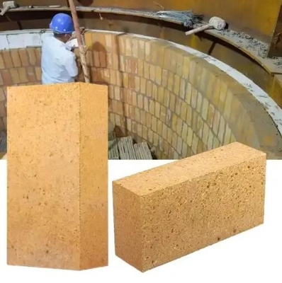 Wysokotemperaturowe kotły cegły ogniowe Cena Sk32 Sk34 Glinne cegły ogniotrwałe do pieca