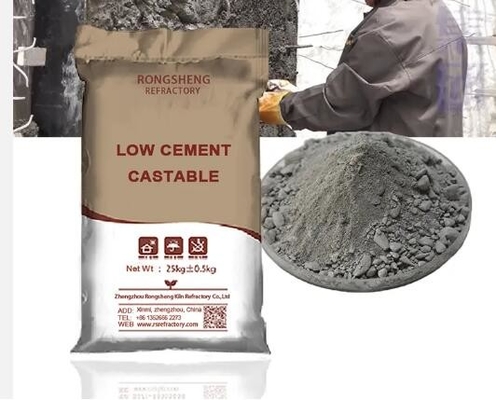 Wysokiej wydajności niskokwalifikowany cement odlewny Mullite odlewny do pieców o wysokiej temperaturze