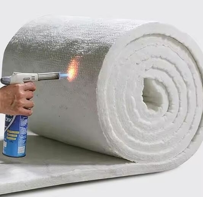 6-50 mm Katowe włókno koce Wstrzymałość na ciepło Izolacja 1430 Ceramic Fiber Coat For Furnace Lining