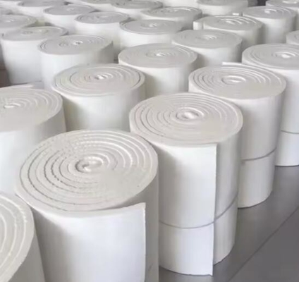6-50 mm Katowe włókno koce Wstrzymałość na ciepło Izolacja 1430 Ceramic Fiber Coat For Furnace Lining