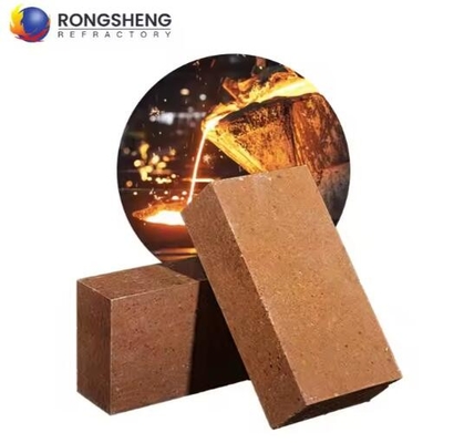 Rongsheng Refractory Mgo Fire Bricks Magnesia Refractory Brick For Alkaline Open-Heat Furnaces