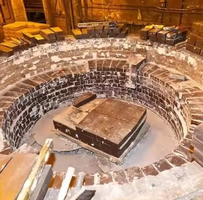 Wysokiej odporności na temperaturę cegły magnezowe Rongsheng ogniotrwałe cegły magnezowe do cementu