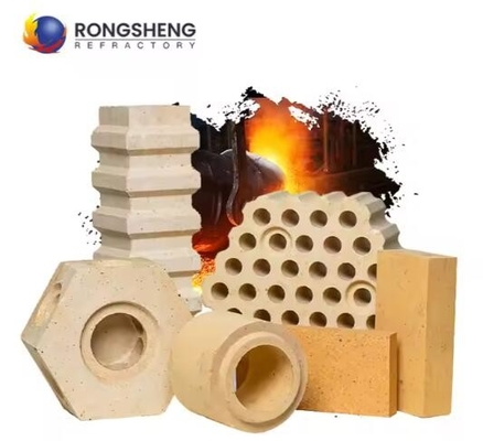T39 Wysokiej Alumina Cegła W kształcie aluminiowej ogniotrwałe cegły Ogrzeń o wysokiej temperaturze Materiał ogniotrwały