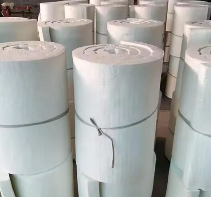 Wysokotemperaturowa izolacja włókna ceramicznego wełny Produkty z włókien ceramicznych silikatowego aluminium na zamówienie