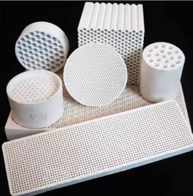 Wysokiej wytrzymałości 50-200 mm Kordierite Porous Infrared Honeycomb Ceramic Plate For Burner Thermal Shock Resistance