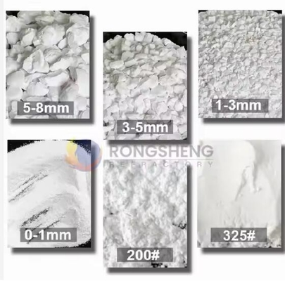 Odpaczne surowce biały korund Alumina tabulowa do zastosowań w ogniowodnikach