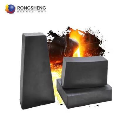 Wysokiej Czystości Cegła Węglowa Antykorozyjna Cegła Magnezowo-Węglowa Cegły Węglowe Ogniotrwałe Do Kadzi Stalowniczych
