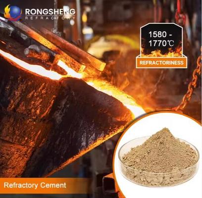 Ogniotrwały cement glinowy wapniowy Ca50 Ca60 Ca70 C80 Wysokoglinowy cement ogniotrwały do masy ogniotrwałej