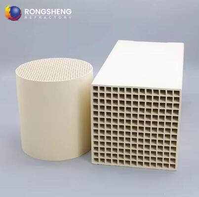 Rongsheng High Performance Alumina Cordierite Mullite Corundum Honeycomb Ceramic Regenerator dla pieca regeneracyjnego ogrzewania