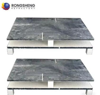 Niestandardowe płyty z węglika krzemu okrągłe kwadratowe SIC, SSSIC, RBSIC płyta półki pieca z węglika krzemu wiązanego azotkiem do pieca ceramicznego