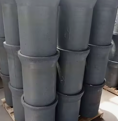Wyposażenie fabryczne Duży Sic Ciągnik 50kg 350kg Karbyd Silikonowy Pot Sagger Karbyd Silikonowy Ciągnik Do Topnienia Żelaza Odlewanego