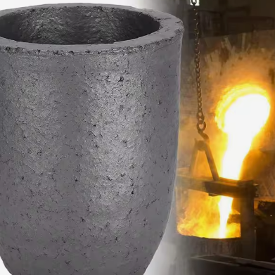 Wyposażenie fabryczne Duży Sic Ciągnik 50kg 350kg Karbyd Silikonowy Pot Sagger Karbyd Silikonowy Ciągnik Do Topnienia Żelaza Odlewanego