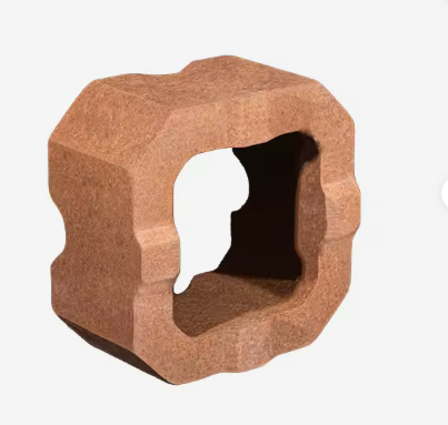 Rongsheng wysokiej temperatury cegły magnezowe 92 95 MGO cegły magnezytowe Ciepło magazynowanie ogniotrwałe cegły magnezyjne 230x114x65mm