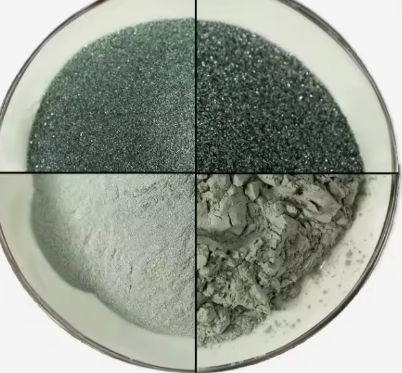 Chiński dostawca Green Silicon Carbide Jis 80 3000 Grit Sic Abrasive Carborundum Emery Fine Powder dla polerowania, półprzewodnik