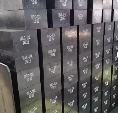 Rongsheng ogniotrwałe cegły węglowe magnezyjne wysokiej temperatury 1800°C cegły węglowe magnezyjne dla Eaf i konwerter