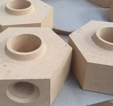 Wyposażenie fabryczne Mullite Alumina Fireclay Casting Runner Round Bricks Refractory Brick Casting Nozzle Bricks For Foundry Steel
