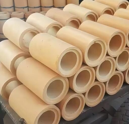 Stalowe żelaza odlewnicze okrągłe ogniotrwałe cegły sznurkowe/rękawki/okrągłe/kwadratne aluminiowe Fireclay Runner cegły odlewy żarówki cegły